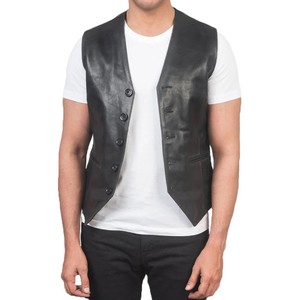 New Best Design Fashionable Polyester/Cotton Casual Winter <b>Vest</b> <b>Men</b> High Quality Sleeveless Outerwear Windproof Button - Product Image 1