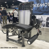 Machine professionnelle à charge par poulie pour soulevé de cuisse et extension de jambe, idéale pour la salle de sport