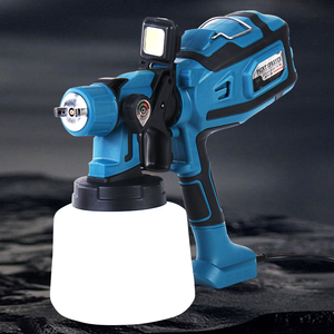 Pistola de Pulverización de 200W, Máquina de Pulverización de Pintura de Látex Industrial y Doméstica con LED - Product Image 4