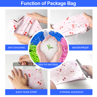 Emballage en polyéthylène personnalisé en usine, écologique, biodégradable, durable, résistant aux chocs, livraison express, résistant à l'humidité