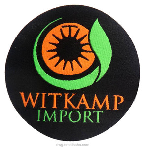 Parche de ropa tejido personalizado de alta calidad, insignias tejidas de satén, parche tejido para ropa - Product Image 3