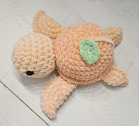 Poupées amigurumi en crochet faites à la main, tortues marines mignonnes personnalisées, jouets d'accompagnement émotionnel pour la maison, le bureau, les décorations de bureau, cadeaux