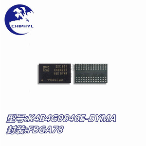 K4B4G0846E-BYMA ชิปหน่วยความจำ DDR3 512MB x 8 บิต FBGA78 ของแท้สำหรับอุปกรณ์คอมพิวเตอร์ - Product Image 4