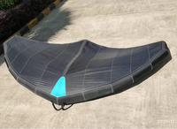 2020 nouveau Design usine personnalisé gonfler noir feuille Surf cerf-volant aile pour feuille surf 3M2