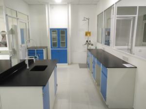 El mejor precio, mesa de laboratorio de farmacia Hexagonal móvil, fuente de alimentación ajustable Vintage para profesores, banco de laboratorio con fregadero - Product Image 3