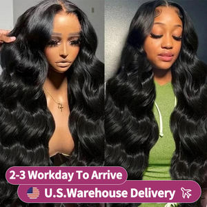 Parrucche frontali in pizzo da 40 pollici 13x6 HD capelli umani completamente frontali in pizzo HD venditore di parrucche senza colla allineate per cuticole di capelli umani vergini - Product Image 3