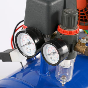 高品質スリランカ製12V DC 550W 24Lオイルフリーエアコンプレッサー価格 - Product Image 6