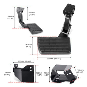 บันไดกันชนแบบพับเก็บได้ Dodge Ram รุ่น 75306-01A สำหรับรุ่นปี 2011-2019 พร้อมน็อตประกอบ - Product Image 2