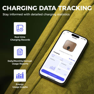 Tethered Smart AC wallbox Station 22KW Type <span class=keywords><strong>2</strong></span>สายชาร์จ APP ควบคุม EV สถานีชาร์จสำหรับรถยนต์ไฟฟ้า - Product Image 5