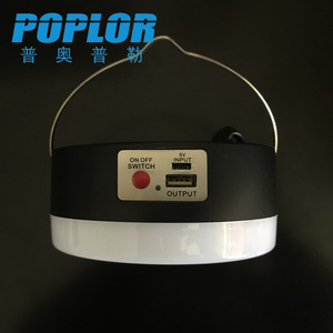 Poplor <b>Led</b> Emergency <b>Light</b> 100W With <b>Usb</b> Charging For Camping White <b>Light</b> - Product Image 2