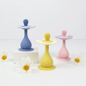 Mordedores de Silicona para Bebés, con Forma de Flor, de Grado Alimenticio, Libres de BPA, Venta al Por Mayor - Product Image 3
