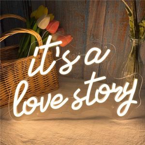 Letrero <span class=keywords><strong>de</strong></span> Neón Romántico para Boda, Letrero Luminoso <span class=keywords><strong>de</strong></span> Acrílico LED Colorido, Luces <span class=keywords><strong>de</strong></span> Neón para Decoración <span class=keywords><strong>de</strong></span> Bodas, Matrimonios y Fiestas en el Hogar - Product Image 3