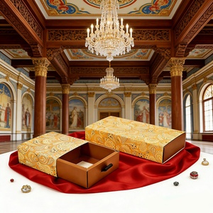 Eco-friendly Drawer <b>Box</b> Foldable Craft <b>Box</b> Paper Cardboard <b>Box</b> Gift Cardboard Packaging Drawer <b>Box</b> Recycled Paper <b>Box</b> - Product Image 1