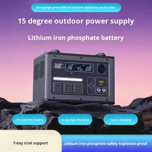 Nouvelles batteries externes portables grande capacité et stations d'alimentation pour le camping, la maison et les camping-cars – Alimentation portable - Product Image 4