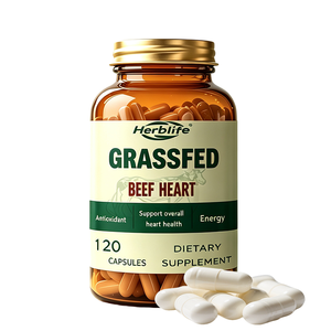 Cápsulas de Corazón de Res Alimentada con Pasto, Liofilizadas, de Marca Privada OEM, Suplemento Dietético Natural para la Salud del Corazón, Antioxidante y Energético - Product Image 2