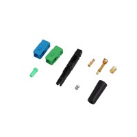 Venta Directa de Fábrica: Conector Rápido de Fibra Óptica FTTH SC-APC Preincrustado, de Montaje Rápido e Inserción Directa para Equipos de Fibra Óptica