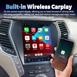 Android 13 Screen Car Radio for Hyundai Santa Fe IX45 2013 - 2017 Navigation GPS Stereo Multimedia <b>Player</b> Wireless Carplay Auto - Product Image 4