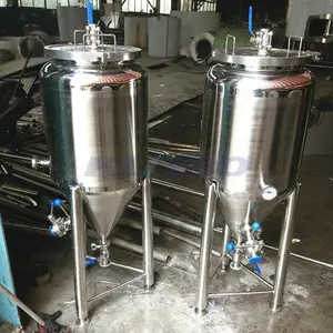 Tanque de fermentación de acero inoxidable, 100l, 500l, 100l