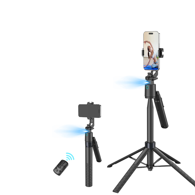 New AI Tracking Auto Follow Selfie Stick Gimbal Holder with Gesture Control Tripod Stand for Smartphone Vlogging Live Streaming