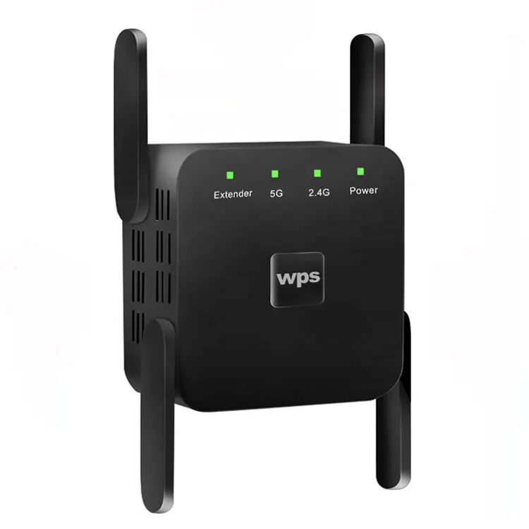 2.4G 5G Dual Band Wireless Repeater Lange Range Signaal Range Extender <span class=keywords><strong>Booster</strong></span> Draadloze 1200Mbps Wifi Repeater