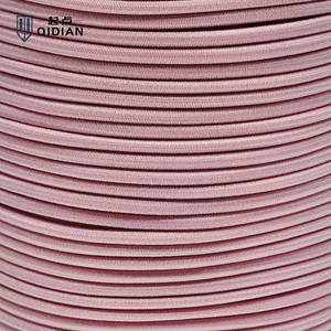 Ánh Sáng Màu Hồng 3Mm Cao Su Mềm Đàn Hồi Sốc Dây 250% Phản Quang Đa Năng 3.5Mm Đen Đàn Hồi Dây Cáp - Product Image 1