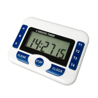 Timer Laboratorium Digital ABS yang Dapat Diprogram dengan Penghitungan Mundur Magnetik Elektrik dan Dukungan OEM