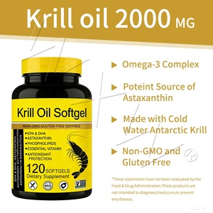 Gélules d'Oméga-<span class=keywords><strong>3</strong></span> EPA DHA 2000mg Spécialement Conçues, Formule à Libération Rapide, Source Puissante d'Antioxydants pour la Santé Cardiaque et Cérébrale Quotidienne - Product Image 3