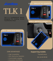Dispositif de déverrouillage de clés EONEBOSS TLK1 Plus Outil de réutilisation de clés verrouillées GODIAG IM001 pour Toyota/Lexus, compatible 8A-AA BA B9 B8 et 4A-AA BA