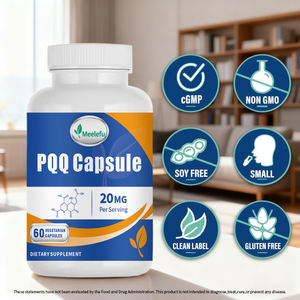 ODM OEM Complément alimentaire Vitamine Pqq Coq10 Capsule 20Mg Complément alimentaire Pyrroloquinoline Quinone Pqq Capsules - Product Image 6