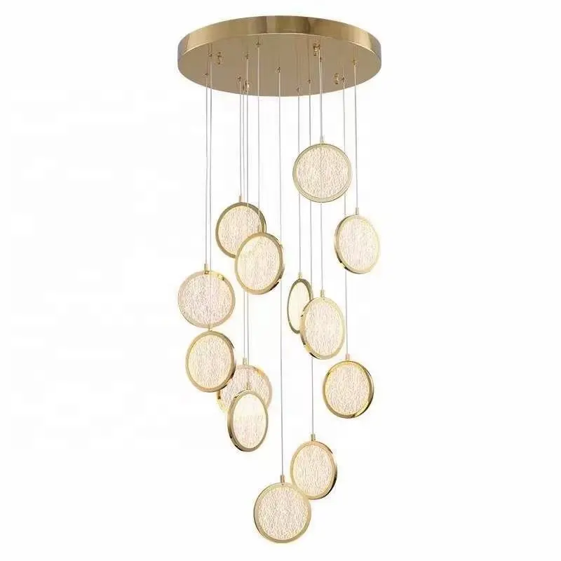 Nordic modern style round glass ball chandelier home decoration LED pendant light