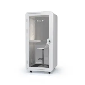 Soundproof Silent Office Meeting Booth Office Pod Noise Isolation Phone Booth Recording Studio Booths