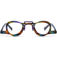 Monture de lunettes optiques en acétate faite à la main de haute qualité 19175 – Monture de lunettes en métal personnalisée et amusante pour hommes et femmes, forme sur mesure