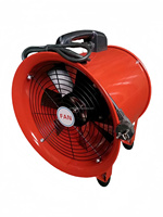Ventilateur portatif de ventilateur de flux axial de 1100W pour le ventilateur d'extraction de ventilateur d'espace confiné de ventilation 21500cfm boîtier de 20 pouces