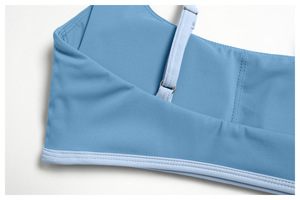 Soutien-gorge de sport personnalisé de haute qualité <span class=keywords><strong>pour</strong></span> femmes, respirant, à fines bretelles, dos ouvert, idéal <span class=keywords><strong>pour</strong></span> le yoga et la course à pied - Product Image 6