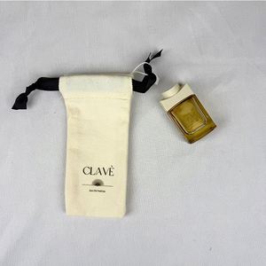 Recyclable Cotton <b>Drawstring</b> Bag Premium Quality Canvas <b>Pouch</b> Bag Eco-friendly Durable Simple Style <b>Drawstring</b> Bag - Product Image 3