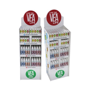 Foldable Eco-Friendly Supermarket Floor Display <b>Stands</b> Corrugated Paper for POP for Beverage Wine Retail Soft <b>Drinks</b> Cardboard - Product Image 3