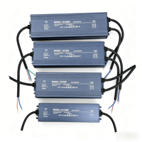Alimentation électrique LED à haute efficacité avec boîtier en aluminium, garantie de 2 ans, étanche IP67, 5A 12V 400W pour l'éclairage intérieur