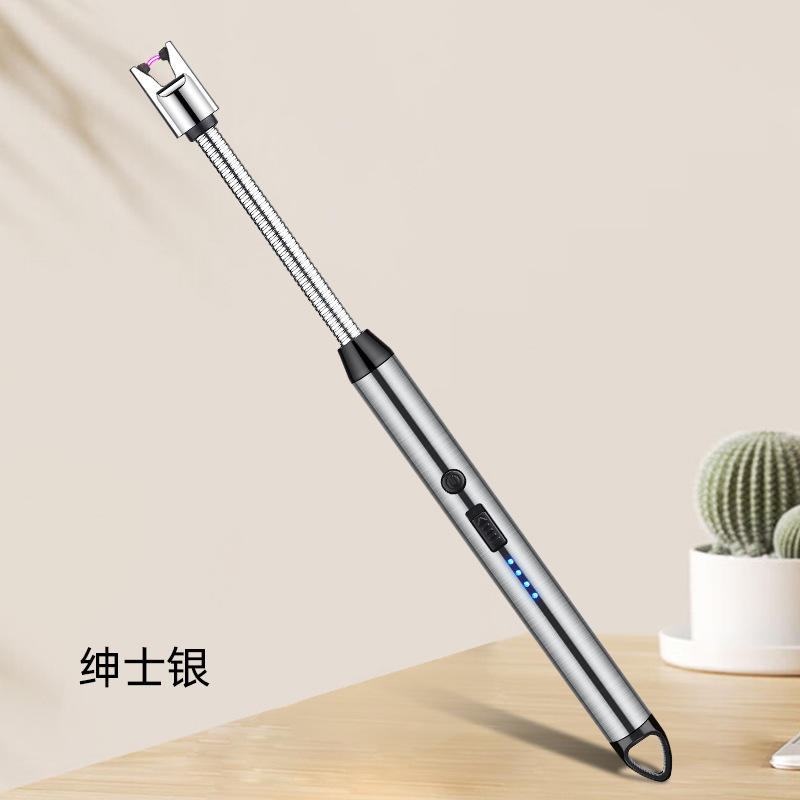 Crochet pointu argent TPE-c