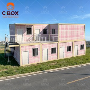 Cbox Casa Contenedor Desmontable Portátil de 20 pies, Prefabricada, de Dos Pisos, Moderna, con Paneles Sándwich, de Bajo Costo, para Vivienda, Hotel o Centro Comercial - Product Image 4