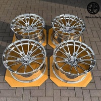 Jantes en aluminium chromé personnalisées BZY Auto 18 19 20 21 22 pouces 5x114.3 5x112 5x110 5x120 Concaves profondes Forgées pour BMW M3 M4