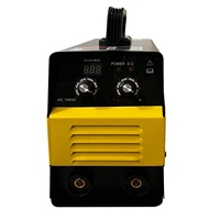 Poste à souder à l'arc numérique IGBT 220V à grande capacité avec affichage numérique, porte-électrode et pince de travail