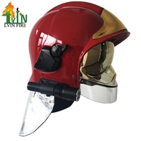Casque de pompier de style américain EN 433, casque de sécurité pour la lutte contre les incendies, casque de pompier, casque de sapeur-pompier, Casco de Bombero Estilo Americano