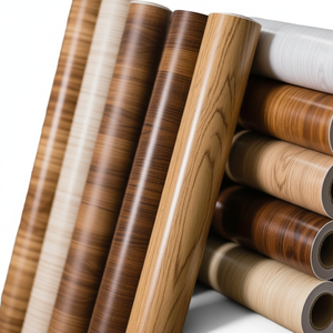 Rollo de Película Decorativa de PVC, Precio de Fábrica, Membrana para Puertas al Vacío, Vinilo Decorativo para Gabinetes, Película Decorativa de PVC para Niños - Product Image 2