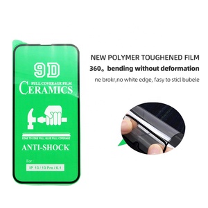 ฟิล์มกันรอยเซรามิกแบบด้าน 9D ความคมชัดสูง นุ่ม ยืดหยุ่น ป้องกันแรงกระแทก สำหรับ <span class=keywords><strong>iPhone</strong></span> 16 15 14 Plus <span class=keywords><strong>13</strong></span> Pro Max 12 Mini 11 XR - Product Image 2