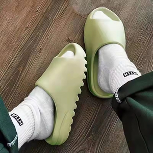 Unisex Summer Beach Slippers Thick Serrated Sole Men's Women's EVA <strong>Soft</strong> Flip Flops Anti-slip <strong>Shoes</strong> Thick Serrated Sole Winter - Product Image 4