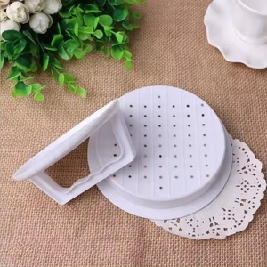 เครื่องทำแม่พิมพ์แฮมเบอร์เกอร์แบบกดเครื่องทำพายเนื้อบาร์บีคิว - Product Image 2