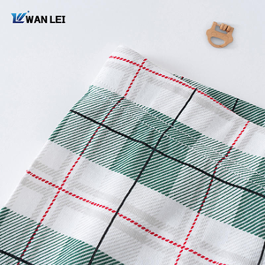 Pijamas de Natal para Crianças, Meninos e Meninas, Estampa Xadrez Vermelha e Verde, 100% Algodão Orgânico, Conjunto Longo e Respirável, Estilo Familiar - Product Image 4