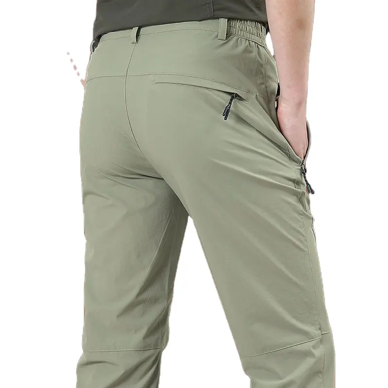 Yaz Softshell pantolon özel logo suya dayanıklı açık spor pantalon pantolon golf uzun pantolon erkek pantolon