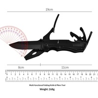 Couteau multifonction d'extérieur, pinces et tournevis pliables pour le camping en milieu sauvage et les réparations – Approvisionnement direct usine