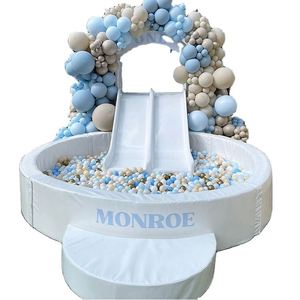 Commercial Double <b>Slide</b> PVC Bounce House School Party Rental Ball Pit & <b>Pool</b> Equipment Sale Happy Castle - Product Image 2
